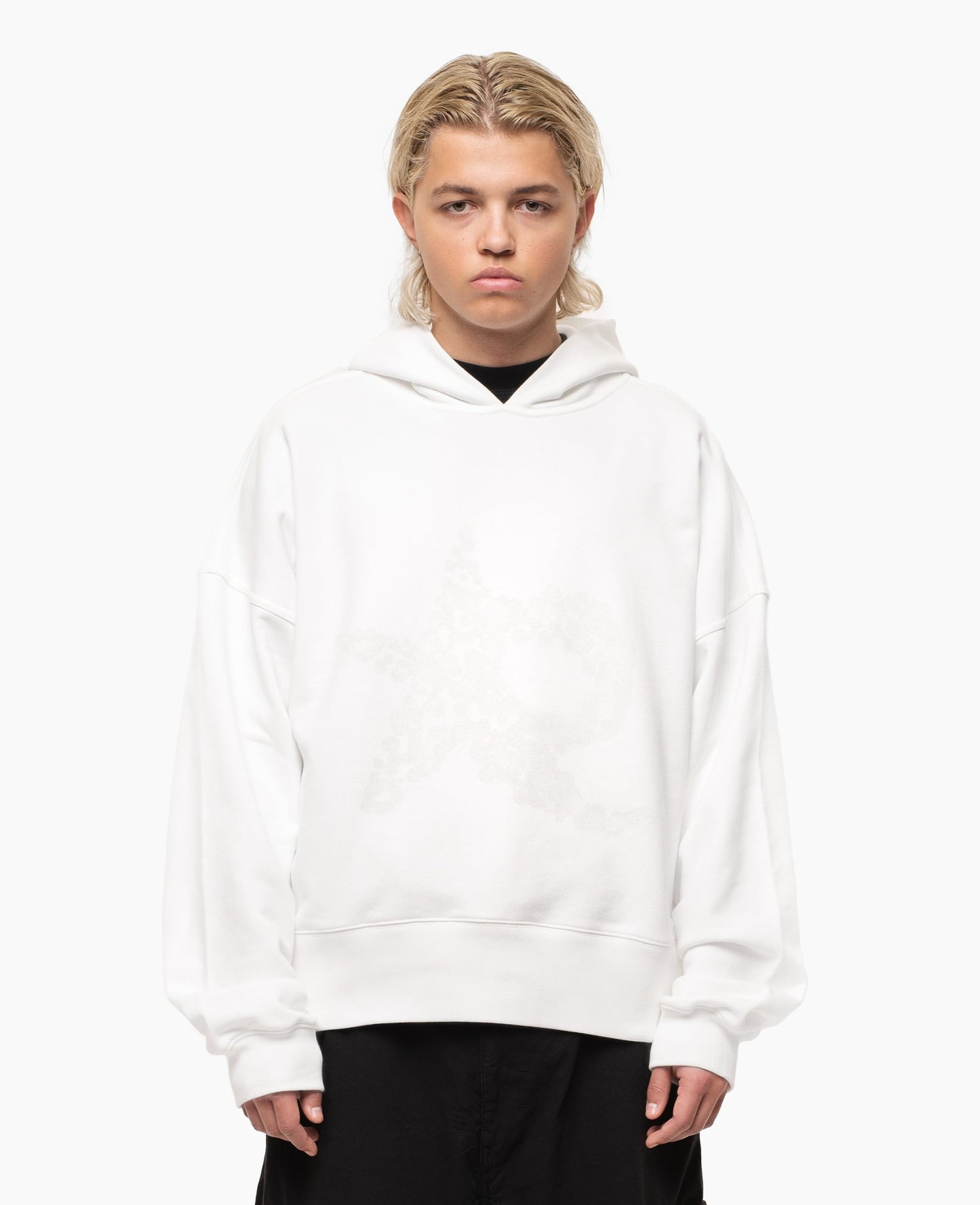 R star hoodie - white