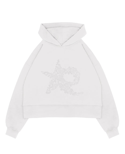 R star hoodie - white
