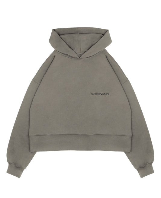 logo hoodie - dark green