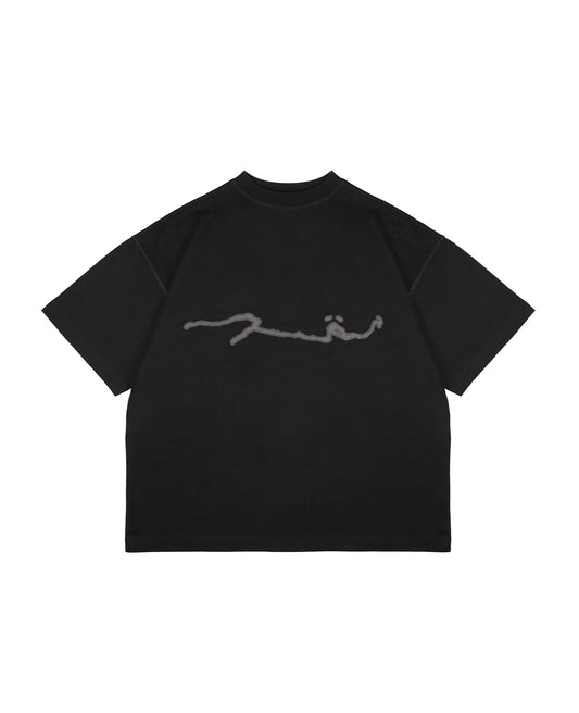 re signed t-shirt - black