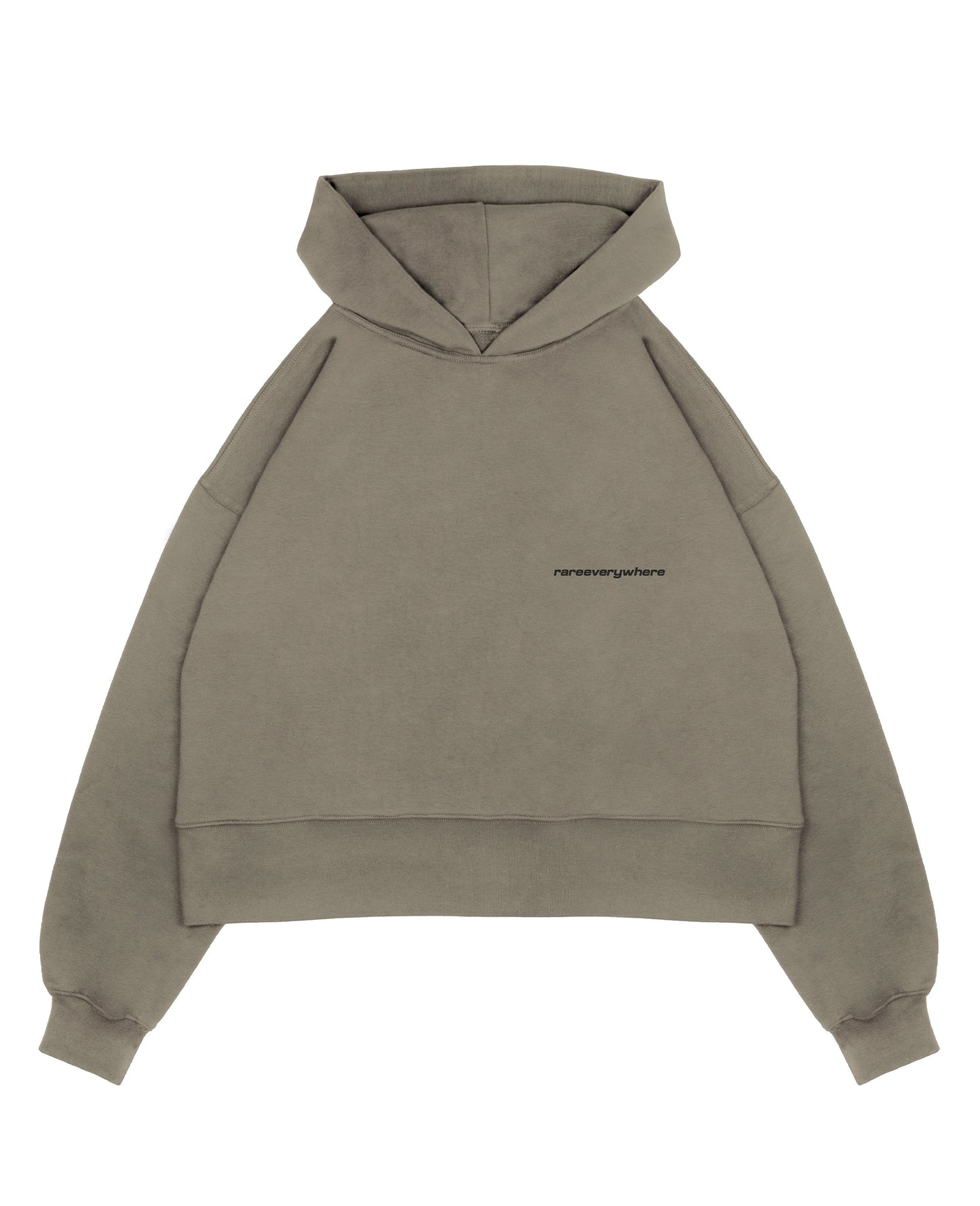 logo hoodie - dark green