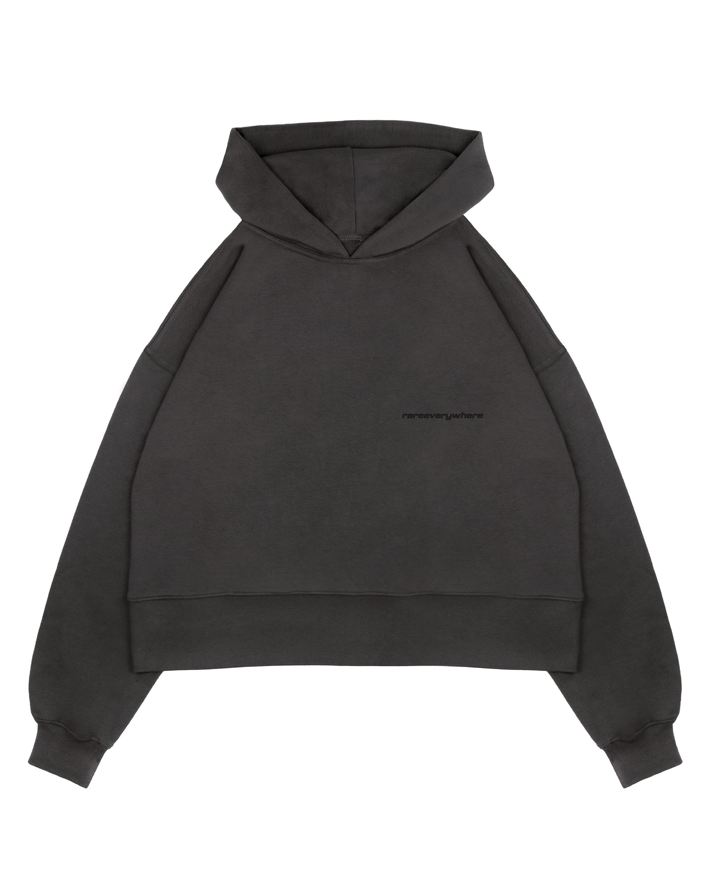 logo hoodie - dark grey