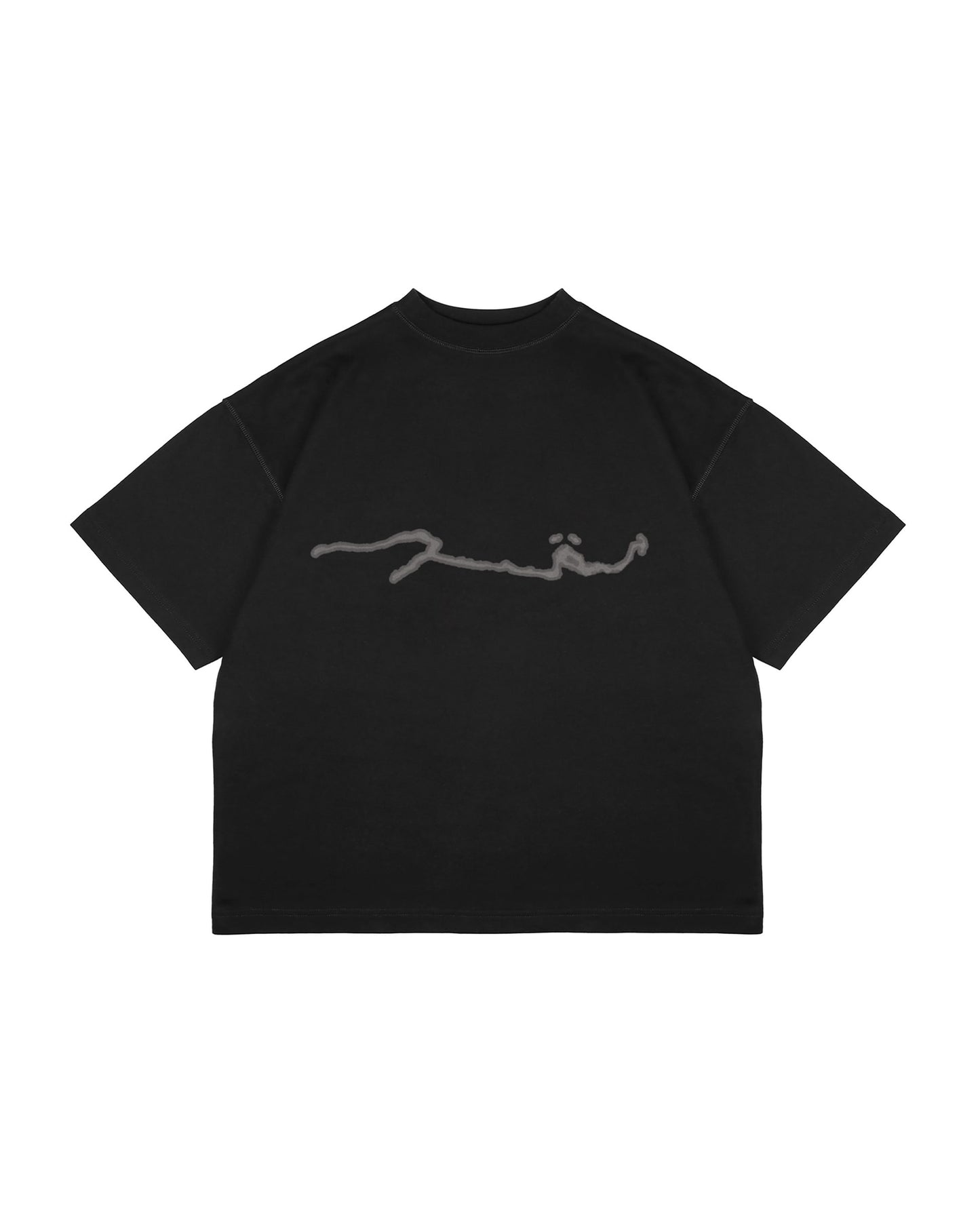 re signed t-shirt - black